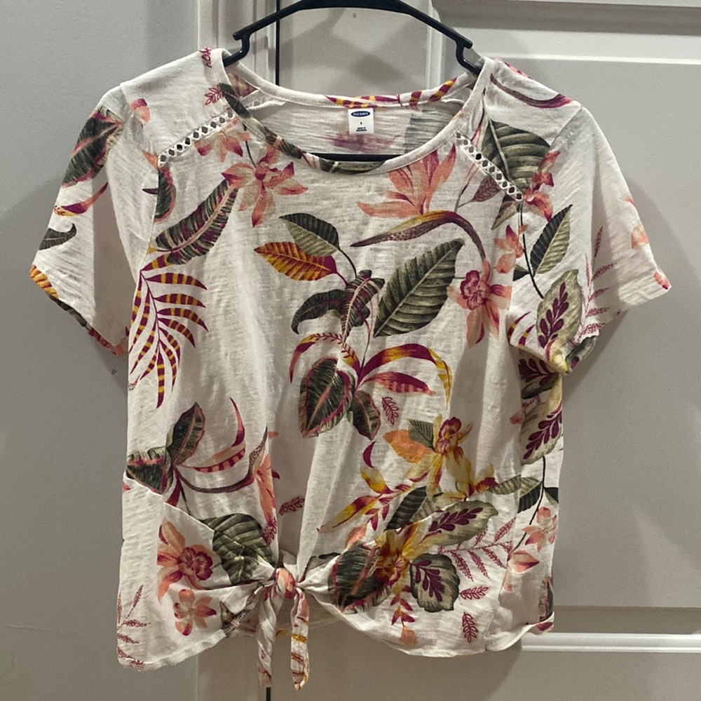 Old Navy Hawaiian Style Top Size S